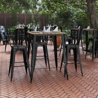 Комплект барный: стол, 2 стула UrbanBar - купить в Молодежном