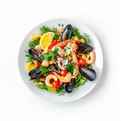 Фирменное блюдо Морской гриль прованс - купить в Молодежном